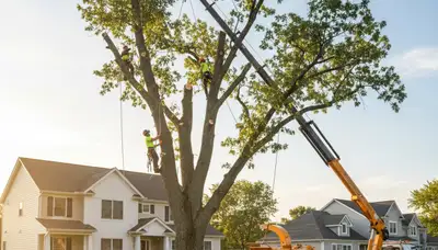 Professional tree removal service in Albany NY by certified arborists