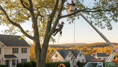 Professional tree removal service in Albany NY by certified arborists at Tree Services Albany NY